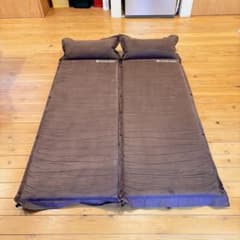 Hilander(ハイランダー)　スエードインフレーターマット　2個セット レビュー】ハイランダー スエードインフレーターマット(枕付きタイプ