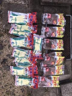 気楽様専用　作業手袋グリップタイプ25枚まとめ売りのサムネイル