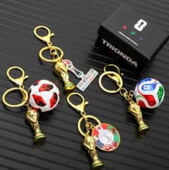 新品未使用】2002-2026ワールドカップ キーホルダー2個セット - メルカリ