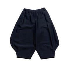 美品 コムデギャルソン 寅壱 バルーンパンツ ポリエステル 黒 S AD2021