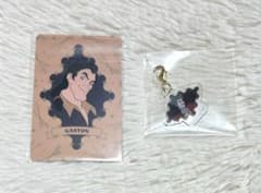 ヴィランズ オーマイカフェ ストローチャーム 特典 ガストン トレメイン夫人のサムネイル