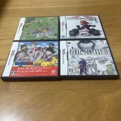 ニンテンドーDS ゲームソフト セット ニンテンドーDS ソフト 4本セット まとめ売り - メルカリ