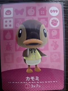 동물의 숲 amiibo 카드 카모미