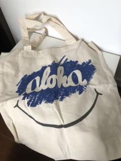 aloha ニコちゃん　エコバッグ　新品のサムネイル