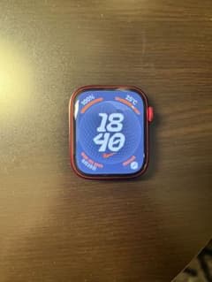 本日限定値下げ！APPLE WATCH7 45mm  RED レッドのサムネイル