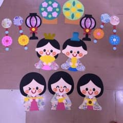 ひな祭り 壁面セットのサムネイル