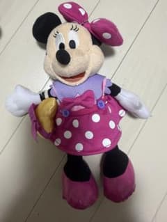 ディズニーリゾート　ミニー　ぬいぐるみバッジ　トゥーンタウンのサムネイル