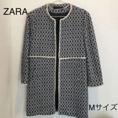 ZARA スプリングツイードコート　Mサイズのサムネイル
