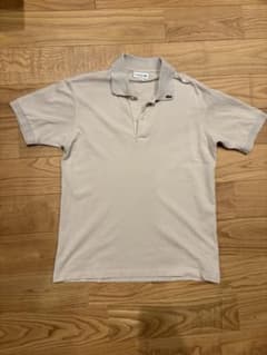 LACOSTE Classic Fit Polo Shirt Beigeのサムネイル