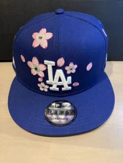 新品未使用New Era ロサンゼルス・ドジャース 桜刺繍 9FIFTYキャップのサムネイル