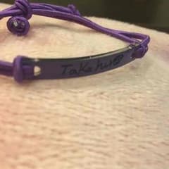 ジャニーズWEST 俺色ブレスレット 紫のサムネイル