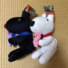 リサとガスパール　ぬいぐるみ　タグ付き　セットのサムネイル