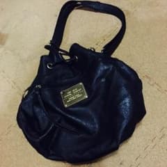 黒◎巾着型バッグのサムネイル