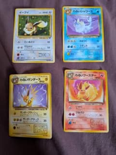 ポケモンカード イーブイと進化系4枚セット ロケット団 わるいシリーズ