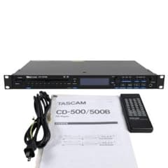 ◆優良動作品◆TASCAM CDプレーヤー 業務用1U CD-500B ◇優良動作品◇TASCAM CDプレーヤー 業務用1U CD-500B - メルカリ
