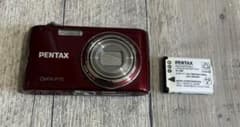 PENTAX Optio P70 本体 レッド ペンタックス - メルカリ