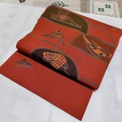 正絹 全通名古屋 鬼しぼ縮緬 美品 - メルカリ