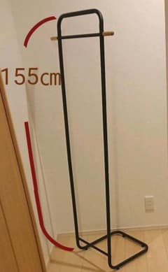 再値下げ☆ハンガーラックのサムネイル