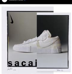 NIKE×sacai  blazer lowのサムネイル