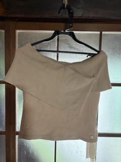 Acka オフショルダー リブニットのサムネイル