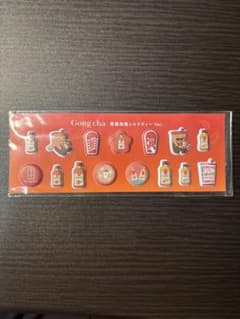 Gong cha 黒糖烏龍ミルクティー ステッカーのサムネイル