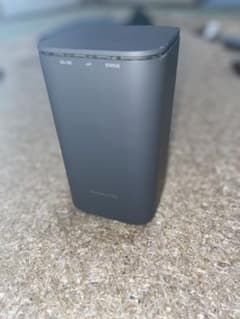NTTドコモ SHARP home 5G HR01 ダークグレーのサムネイル