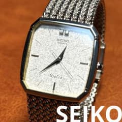 動作確認済！希少 SEIKO セイコー Dolce 腕時計 レア レトロ A83 希少 稼動品 SEIKO DOLCE レクタンギュラー80年代 - メルカリ