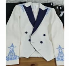 タキシード　セットアップ　刺繍のサムネイル