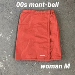 00s mont-bell モンベル サーマラップ スカート リバーシブル M