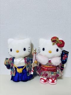 【希少】 Hello Kitty ハローキティ ダニエル ぬいぐるみセット 和装 希少】 Hello Kitty ハローキティ ダニエル ぬいぐるみセット 和装