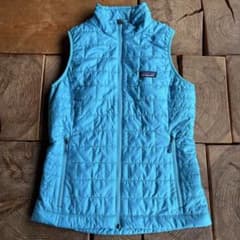 patagonia 17年製 ナノパフベスト ブルー キルティングベスト XL Patagonia｜ナノパフ ナイロンベスト ブルー XS 未使用品 - メルカリ