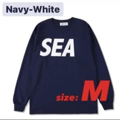 WIND AND SEA L/S TEE ネイビー　Mサイズのサムネイル