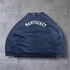 USA製 BREEZIN UPフェード スウェット ラバープリントアメカジ XL