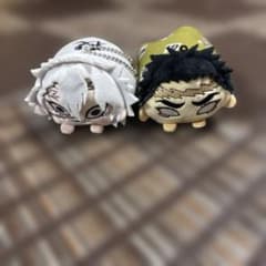 おまんじゅうにぎにぎマスコット 2個セット 鬼滅の刃 不死川実弥 悲鳴嶼行冥のサムネイル