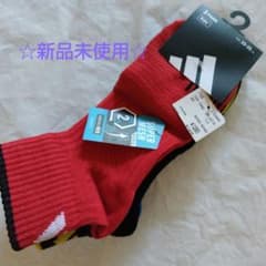 ☆新品未使用☆adidas キッズ ソックス 3足組 23-25cm