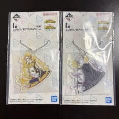 【ヒロアカ一番くじ景品】オールマイト&オールフォーワン ツノ型アクリルチャームのサムネイル