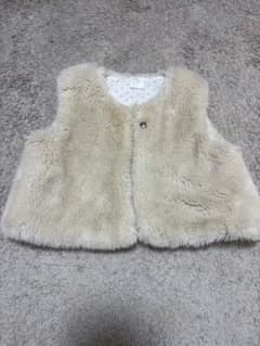 H&M ファーベスト 92cm