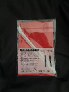 応援棒 レッド 2本セットのサムネイル