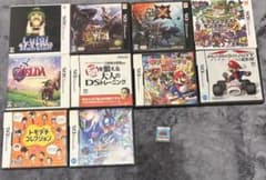 DS 3DS ソフト まとめ売り 11本 ゼルダ ルイージ モンハン マリオ
