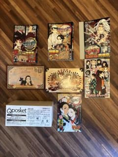 鬼滅の刃20〜23巻ポストカードシール缶バッジフィギュア鬼滅奇譚百景特別版レア品のサムネイル