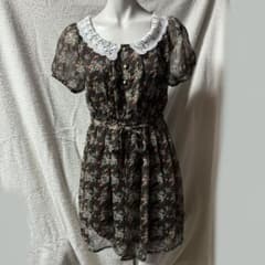 メゾピアノ　平成レトロ　ワンピース　ミミポポ　y2k　フェアリーグランジ メゾピアノ 平成レトロ ワンピース ミミポポ y2k フェアリーグランジ