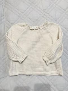 ZARAベビー　長袖ブラウス　アイボリーのサムネイル