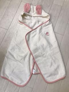 ブランシェス 今治タオル 耳付き フード付 おくるみのサムネイル