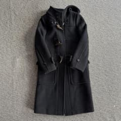 HYKE ダッフルコート サイズ1 黒 - メルカリ