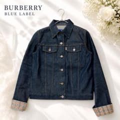BURBERRY BLUE LABEL 38 デニムジャケット ノバチェック - メルカリ
