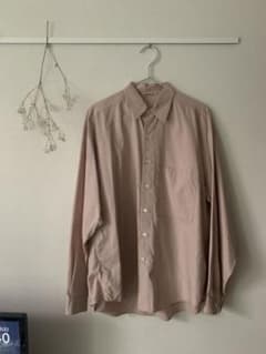 WASHED FINX TWILL BIG SHIRTS LIGHT PINKのサムネイル
