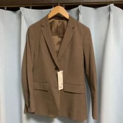 ☆卑弥呼様専用☆UNIQLO テーラードジャケット S ブラウンのサムネイル