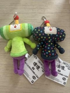 塊魂 カバンに付けられる ぬいぐるみキーホルダー