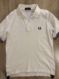 FRED PERRY ポロシャツ ホワイト Sサイズのサムネイル