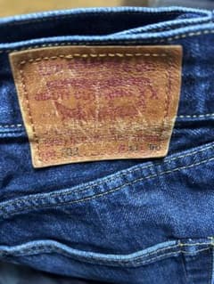 リーバイス　702xx w33L36 ビッグＥ復刻版当時もの　赤耳　levi'sのサムネイル
